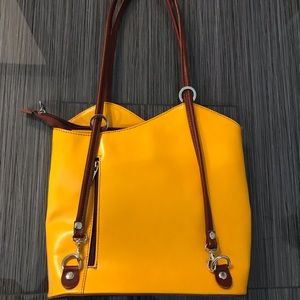 Vera Pelle Italian Leather Handbag